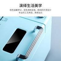 柏翠 petrus PE9709面包机 全自动家用静音撒果料 多功能和面（典雅蓝）