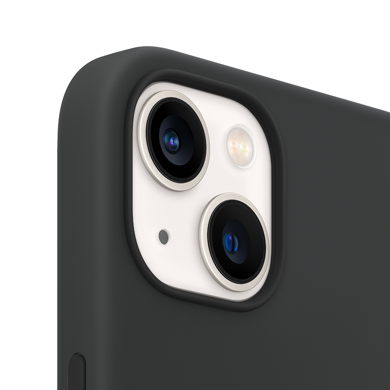 iPhone 13 专用 MagSafe 硅胶保护壳 - 午夜色 MM2A3FE/A