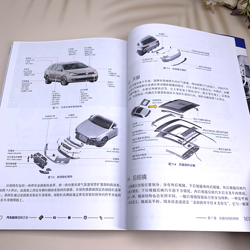 [正版]汽车配件图解手册 汽车配件名称编号组成作用结构安装位置组成零件 汽车配件生产销售汽车评估与鉴定保险理赔 汽车配高清大图
