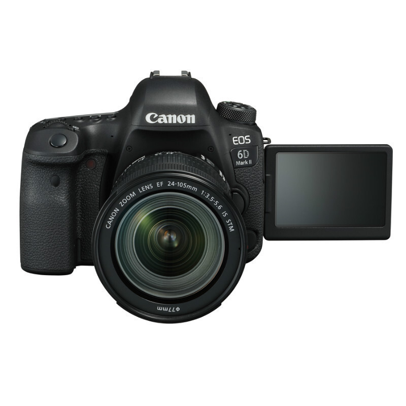 佳能eos6d21635mmf4数码单反相机套装佳能闪光灯电池三脚架国产包64g