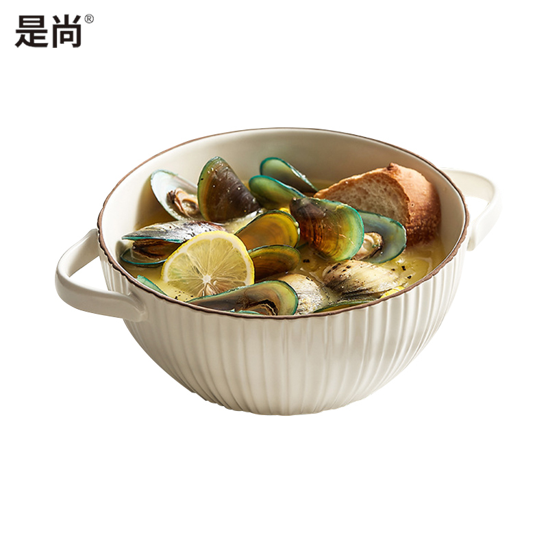 是尚 陶瓷餐具碗碟套装