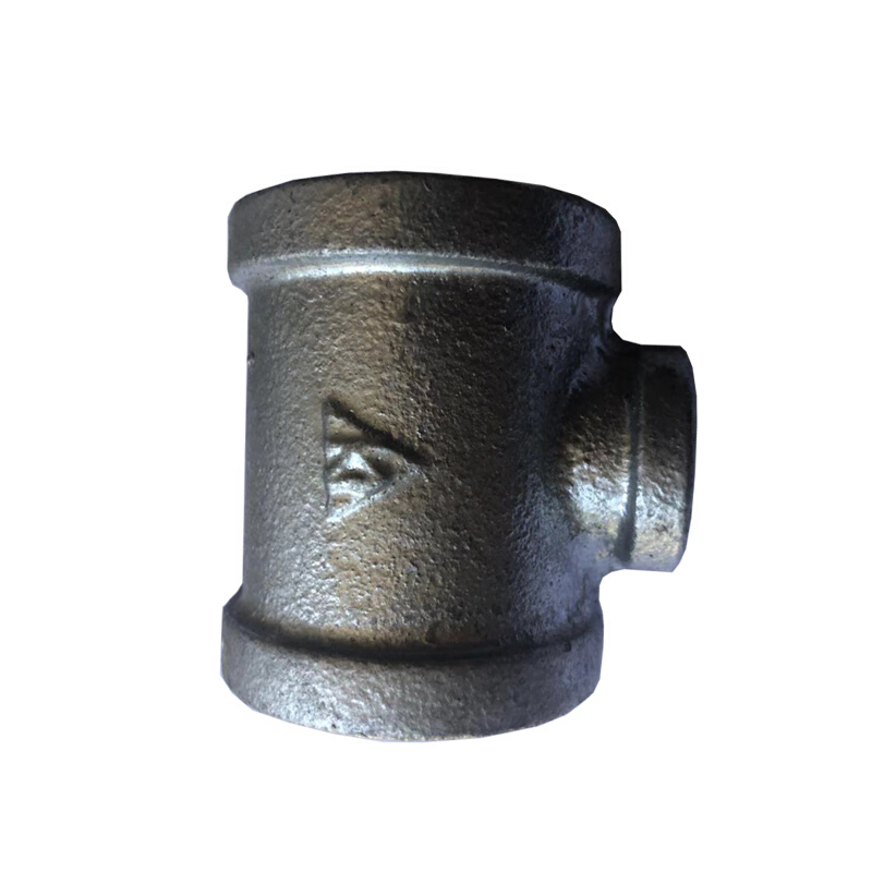 萃姿尔(TRESOR)镀锌三通正三通水暖可锻铸铁管件16mm（4个一包）