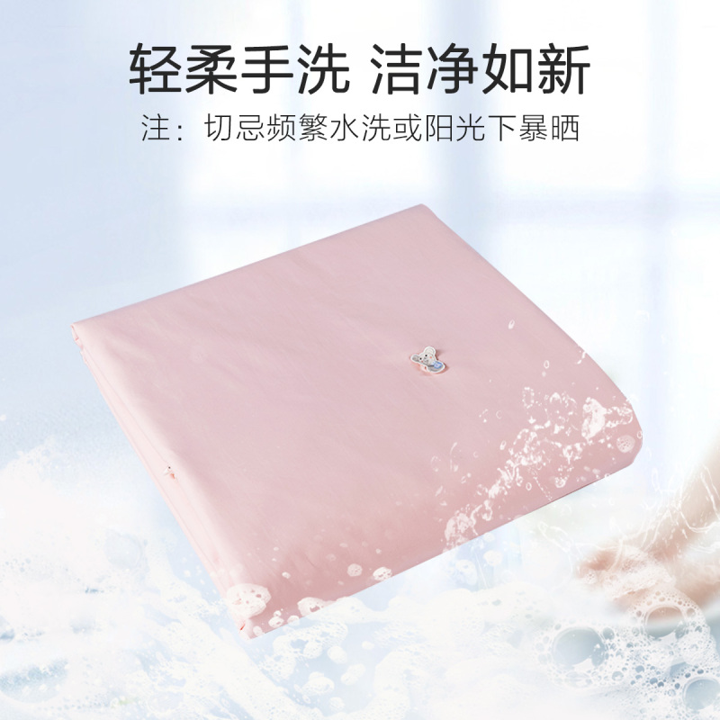 水星家纺A类蚕丝被子夏凉被低敏小宝被夏季空调被全棉可水洗夏被