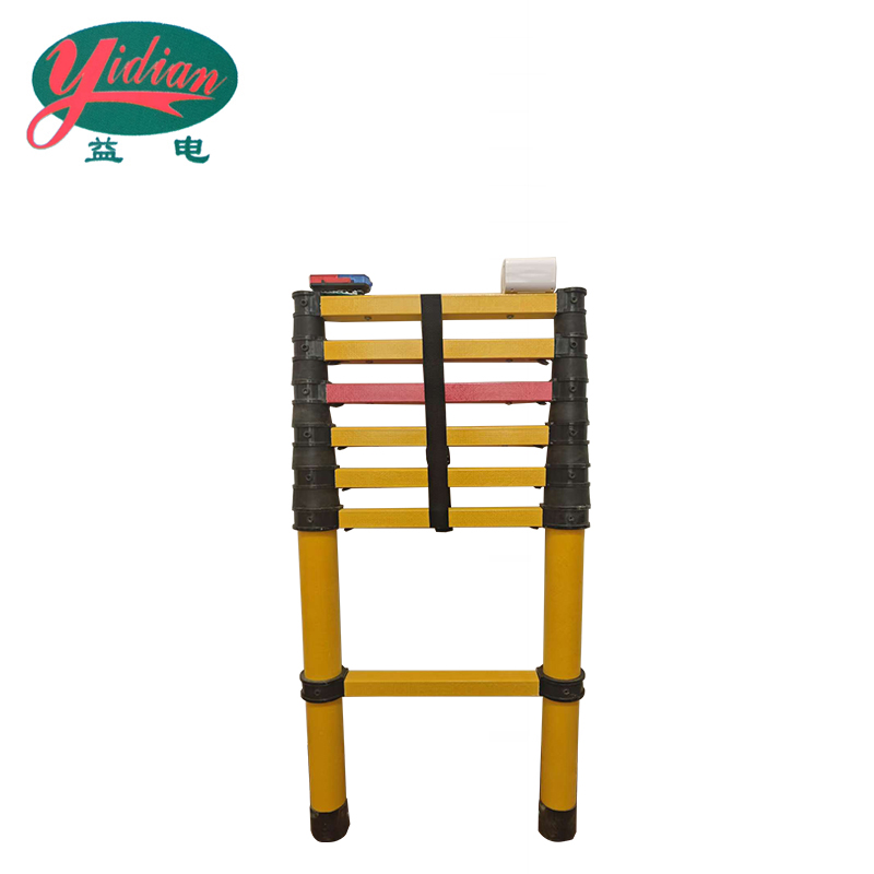 益电 玻璃钢竹节梯 2米 把高清大图