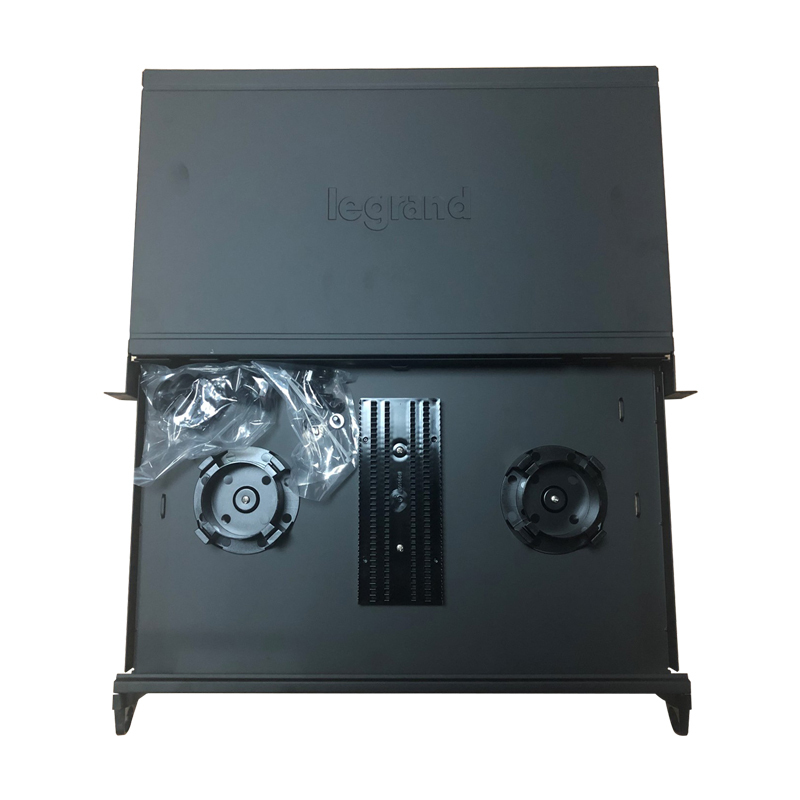 罗格朗(Legrand) 3265100 光纤配线箱,1U,可安装3个模块条宁选