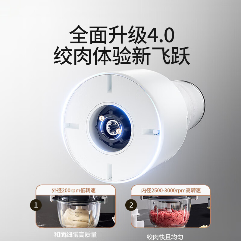 膳魔师 家用多功能辅食机料理机 EHA-5623A 白色 2.5L高清大图