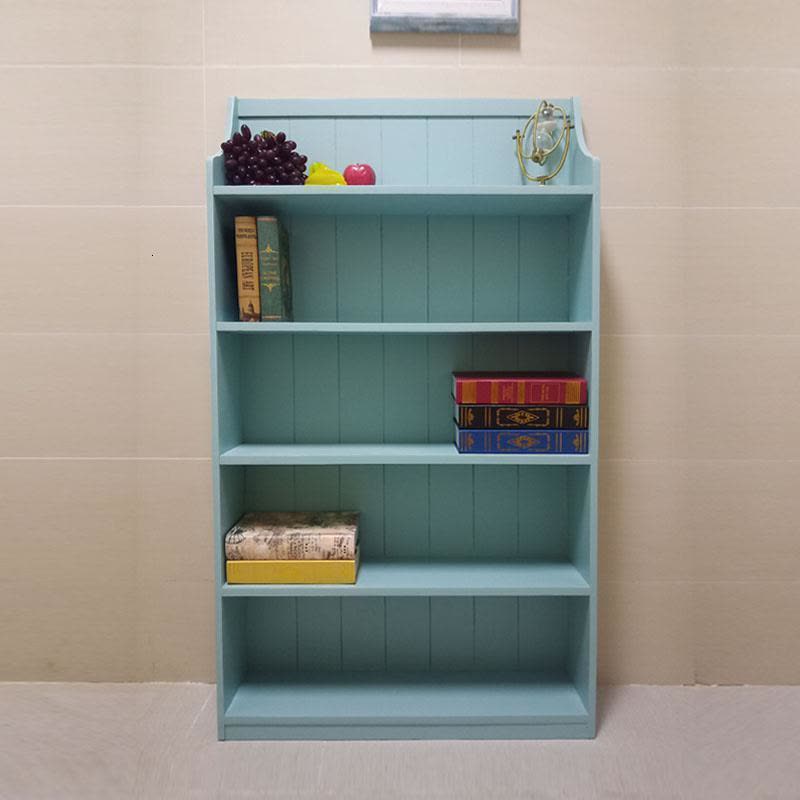 森美人日式实木书柜储物柜子落地简约现代自由组合儿童书架置物架陈列架图片