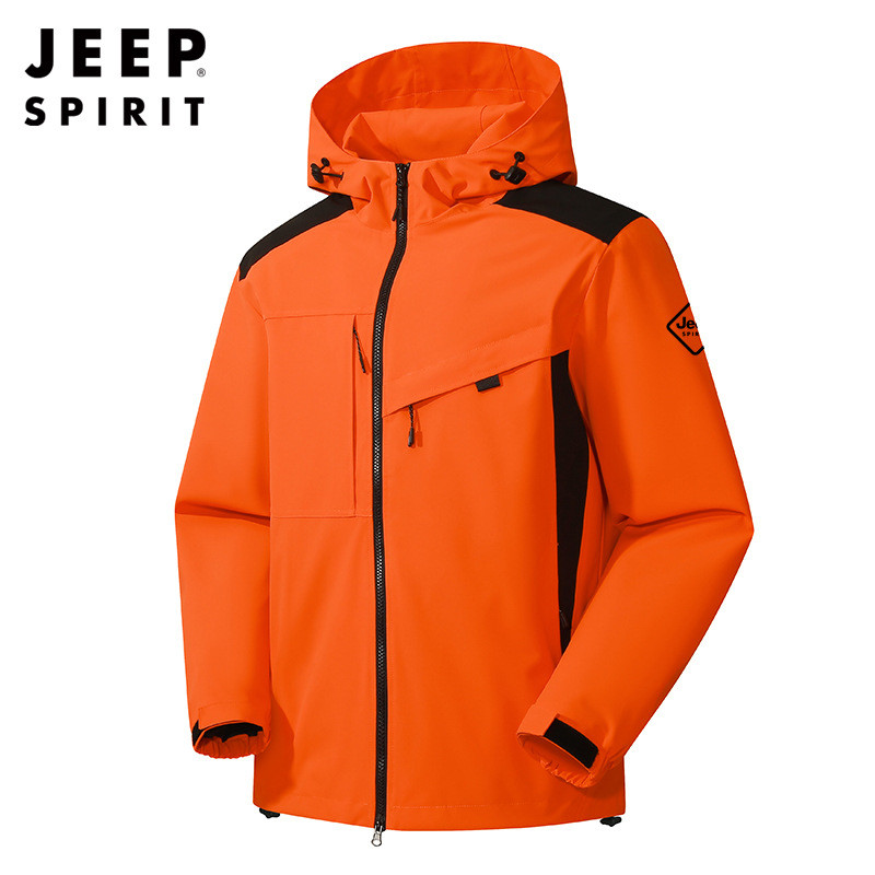 JEEP吉普2025年春季新款户外登山服徒步登山日常防刮耐磨
