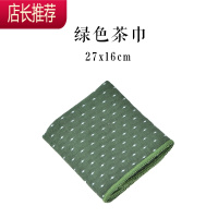 手工吸水茶巾茶布加厚茶台茶盘专用抹布毛巾纯色桌布茶具JING PING