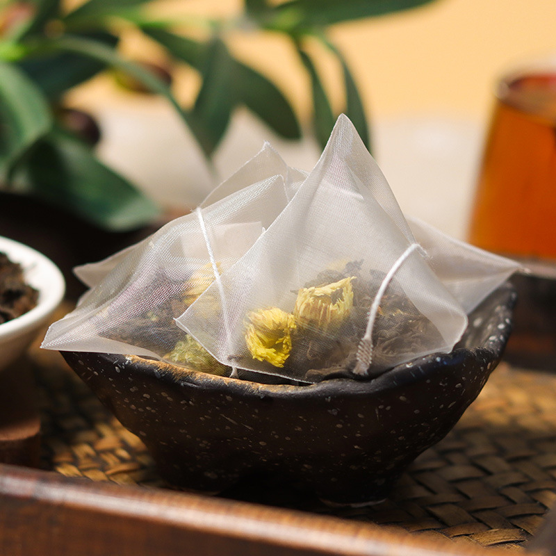 谯韵堂 菊花普洱茶150g/袋高清大图