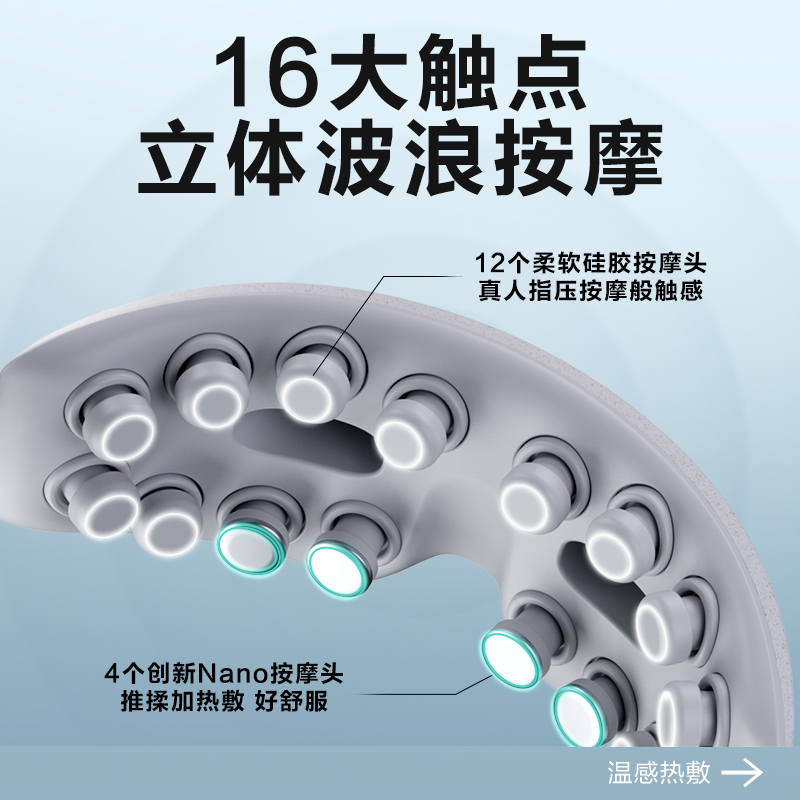生日礼物SKG眼部按摩仪 E4Pro穴位热敷充电护眼仪器睡眠眼罩眼睛润眼仪高清大图