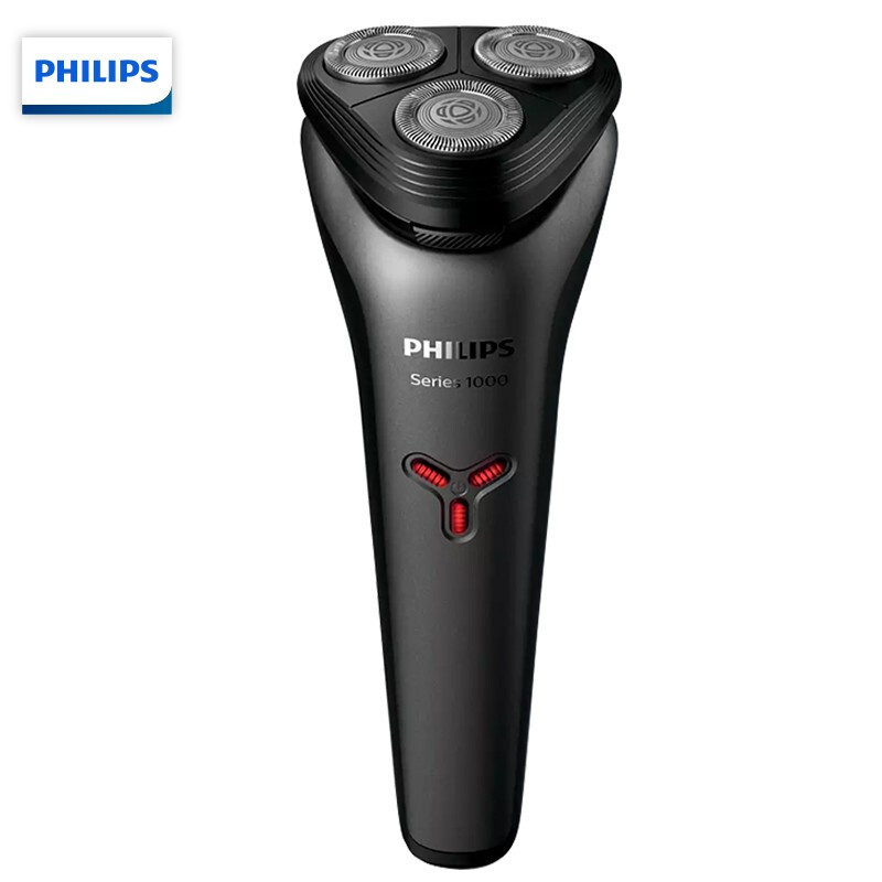 飞利浦(PHILIPS) 电动剃须刀 原装进口三刀头全身水洗胡须刀 干湿两用刮胡刀 生日礼物S1213/02高清大图