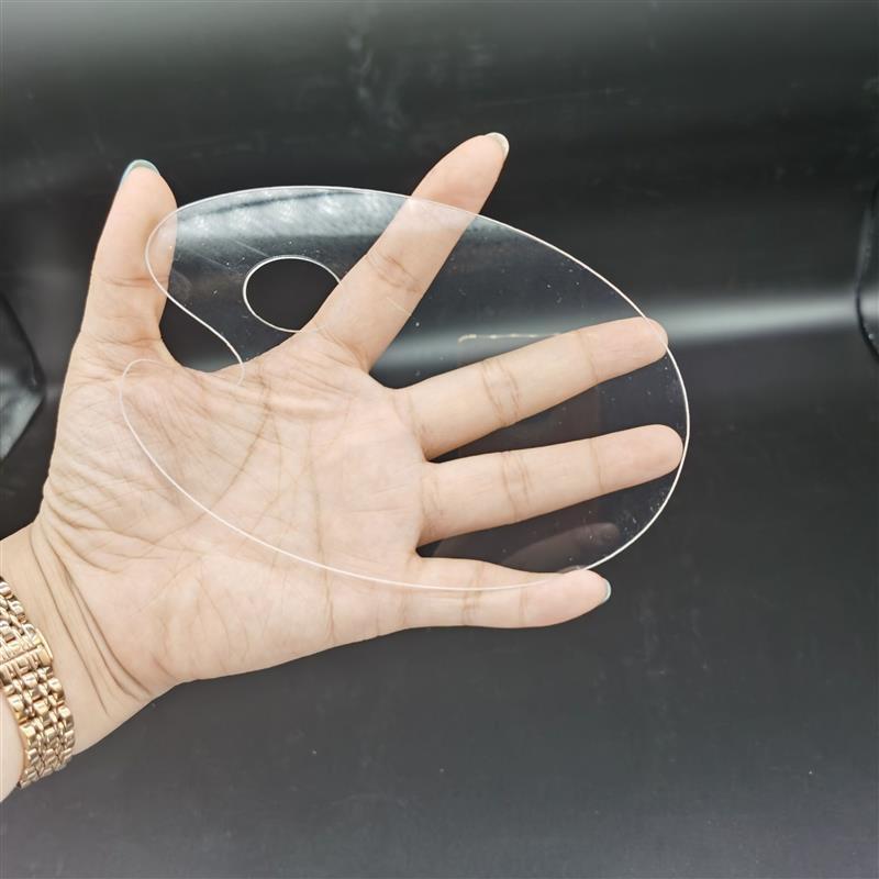 亚克力透明调色板美术生专用油画调色盘绘画工具粉底调色盘彩妆