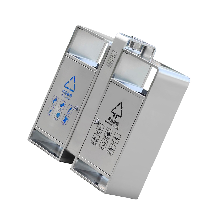 圣承启 垃圾箱 户外个高清大图