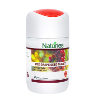 澳洲进口Naturies红葡萄籽片粉胶囊原花青素精华液提取物食用白丸