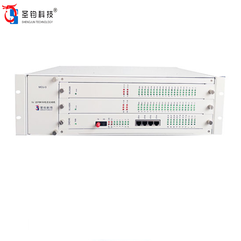圣钧科技150路电话光端机/台高清大图