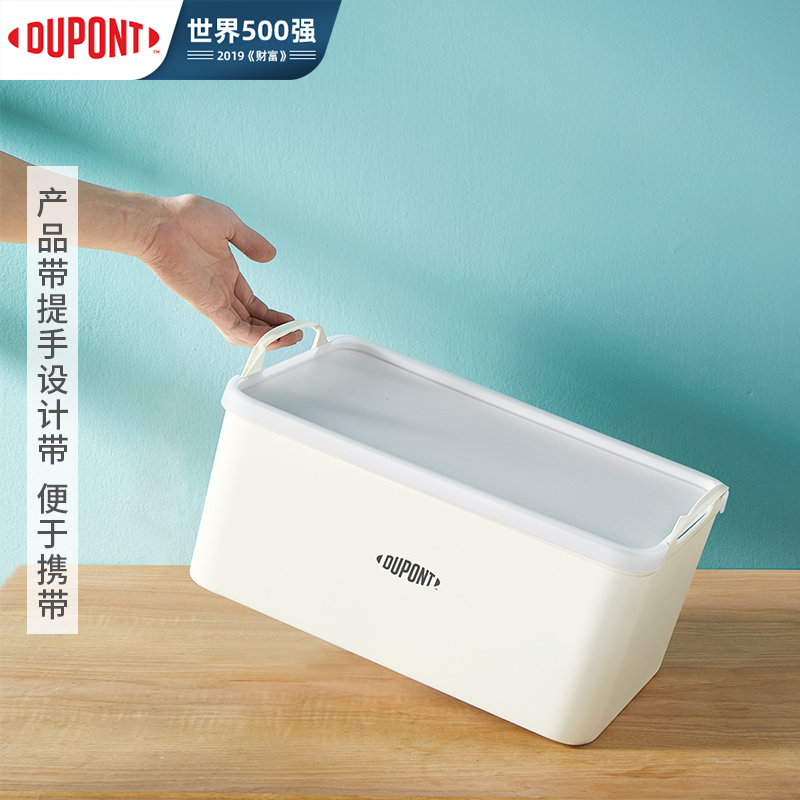 DUPONT杜邦收纳盒学生书籍车载整理箱桌面零食储物盒子