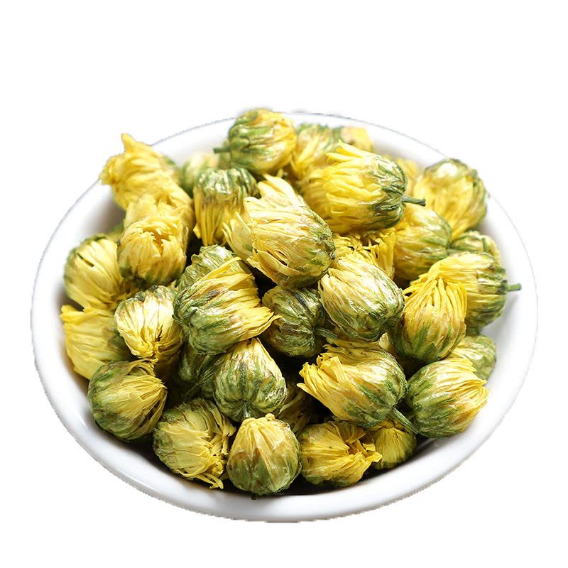 吕小脆 花茶组合 120g/组(胎菊50g+金丝皇菊20g+柠檬片50g)图片