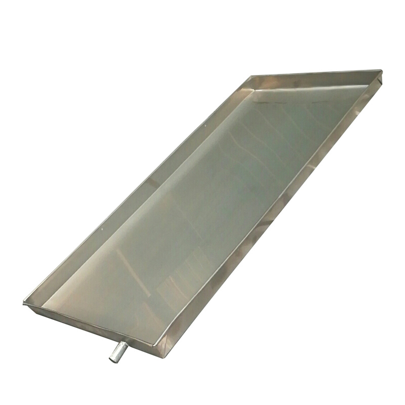 帮客材配 安居士 3P不锈钢接水盘（手工）20个/箱 整箱销售 送货上门 银色高清大图