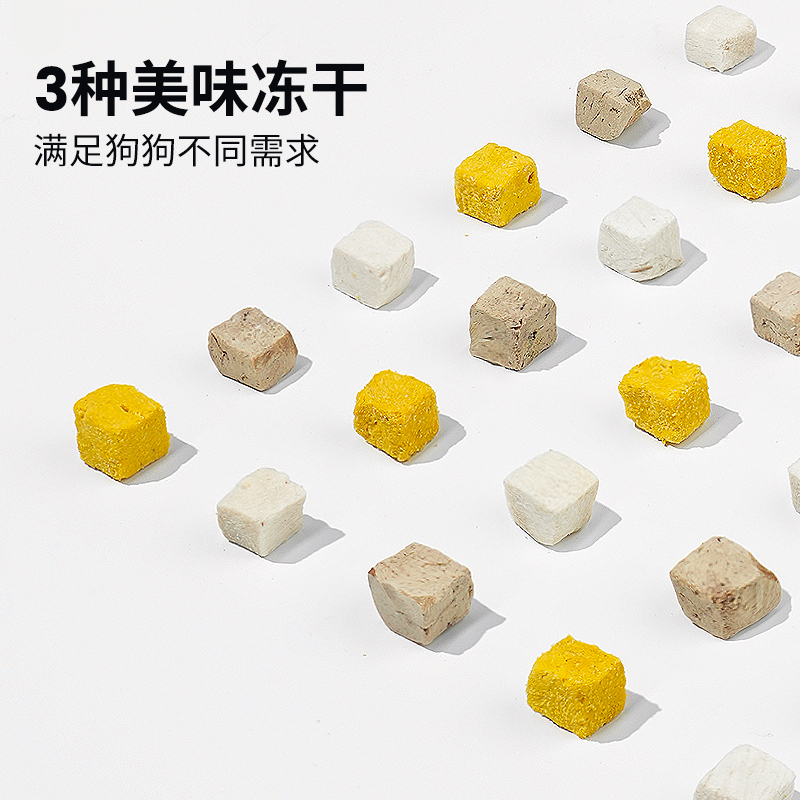 小胖爪-全价全期冻干多拼犬粮 8kg高清大图