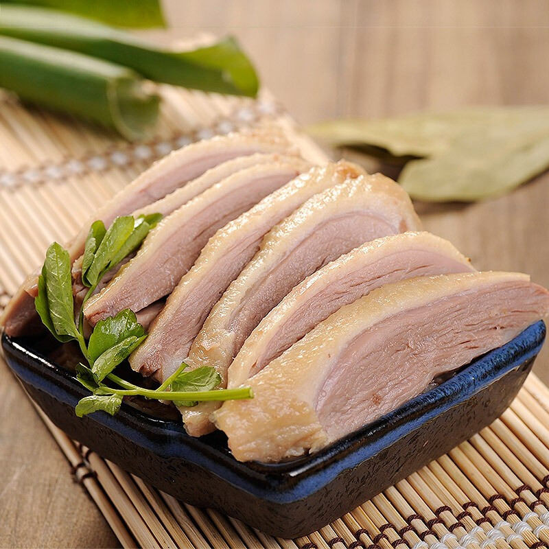 [中华特色]高邮馆 菱城盐水鸭1000g 桂花鸭 咸水鸭 咸鸭 腌鸭 华东高清大图