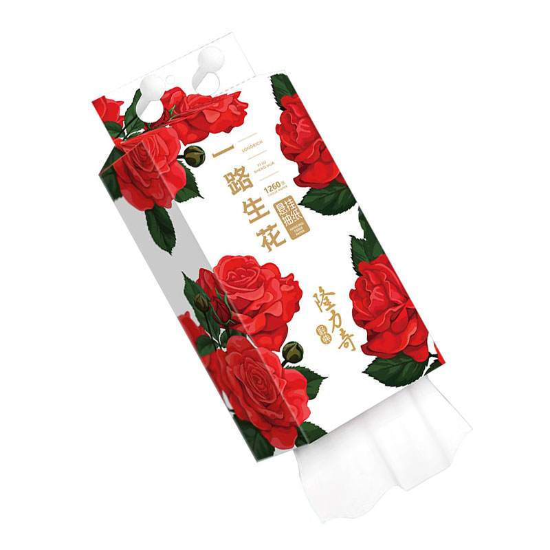 隆力奇 悬挂抽面巾纸 4层 315抽/提 (4提起订)高清大图