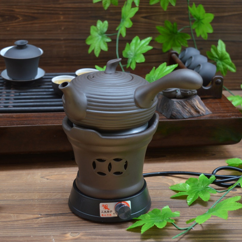 电陶炉黄金蛋茶炉 家用陶瓷泡茶小型玻璃壶花茶泡茶壶煮茶器电热茶炉