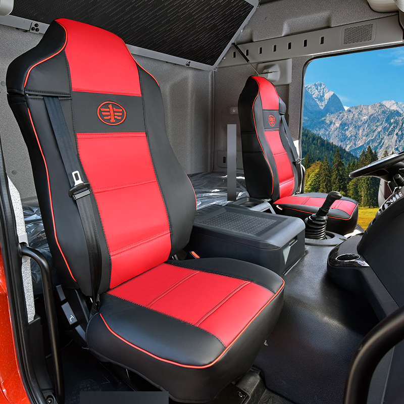 解放j6p质慧版座套四季专用jh6领航版座椅套j6l货车用品坐垫装饰视频