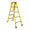 兴航发 绝缘人字梯1.5米4步梯步耐压35KV承重100KG折叠梯双侧梯绝缘梯子工程梯子