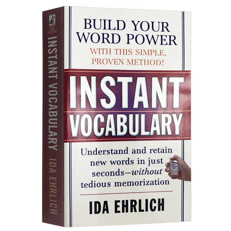 牛津英语用法指南 [正版]Instant Vocabulary 即时词汇 英文原版 词根词缀记英语词汇学习书 英文版进口高清大图