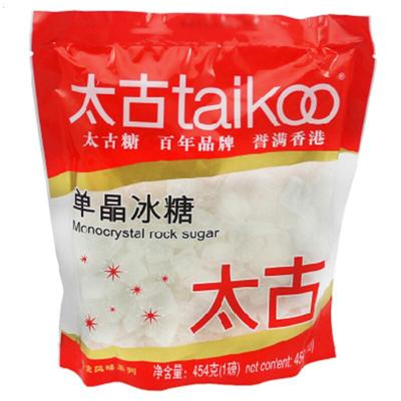 苏宁宜品太古(taikoo)食糖单晶冰糖454g(整箱发货12件起拍)