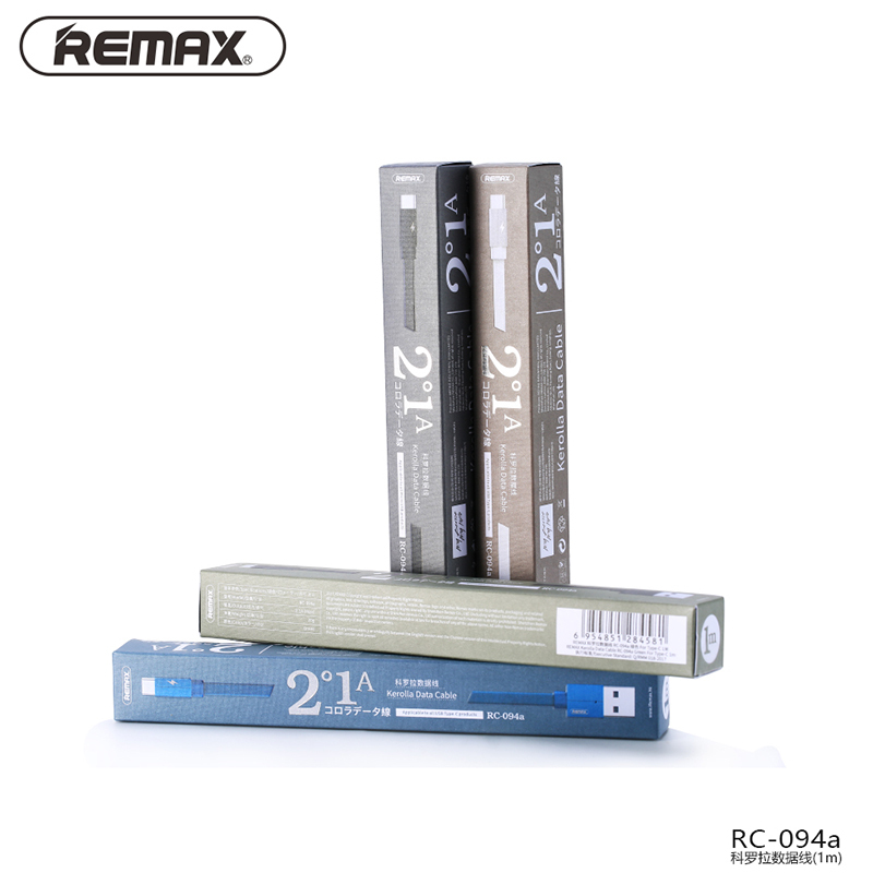 REMAX 苹果数据线 iphone xs 8P手机通用2.1A 2米 充电线 白色