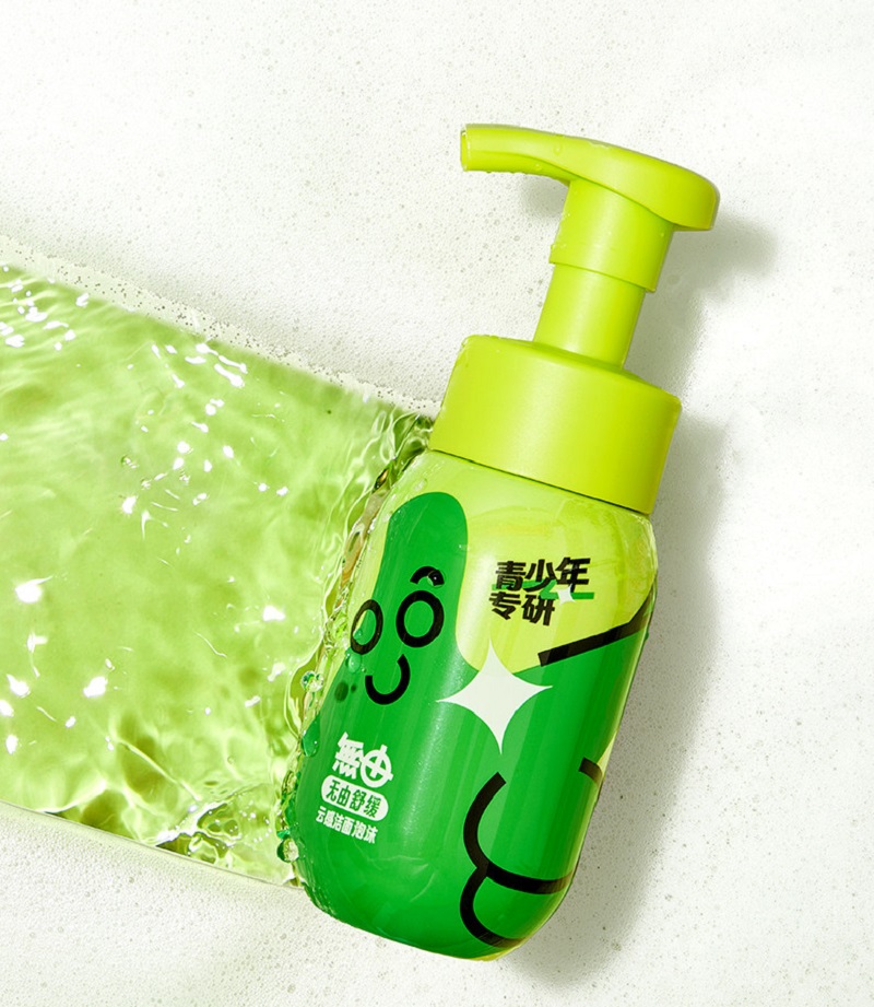 青蛙王子无由舒缓云感洁面泡沫120ml*1瓶HYQWWZ-2721