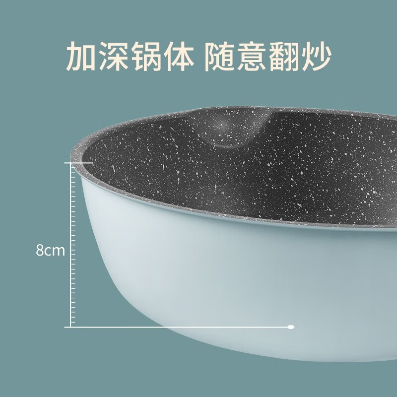 张小泉大嘴巴不粘锅C31540300高清大图