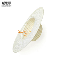 暖居顺 编织草帽 38cm 顶