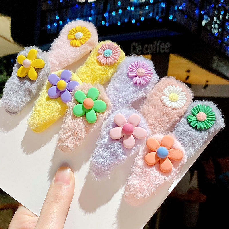 韩版学生可爱发卡通发夹侧边发卡儿童女童宝宝公主夹子发饰头饰女4