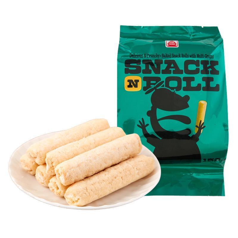 中国台湾 北田史纳克N卷(奶油味)150g 米卷米果休闲外带零食