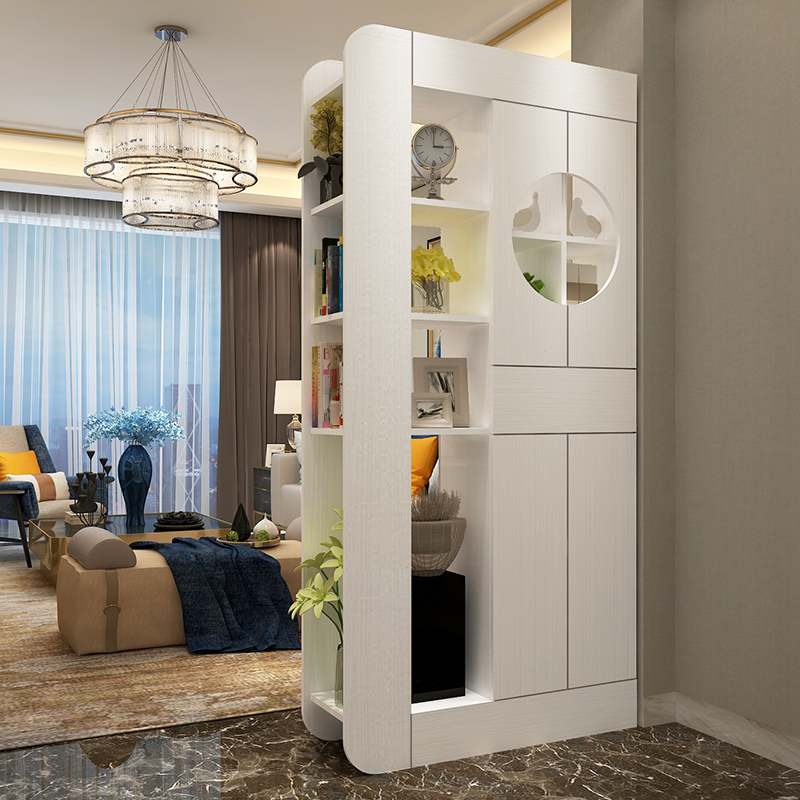 进玄关柜闪电客现代简约酒柜客厅双面隔断柜屏风间厅装饰柜鞋柜置物架