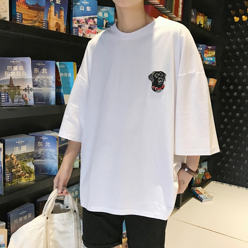 夏季2018T恤男士短袖圆领衣服夏装