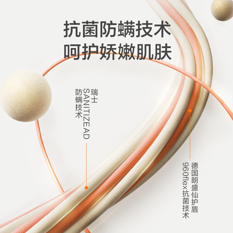 喜临门椰棕床垫硬棕家用硬垫弹簧床垫 DS