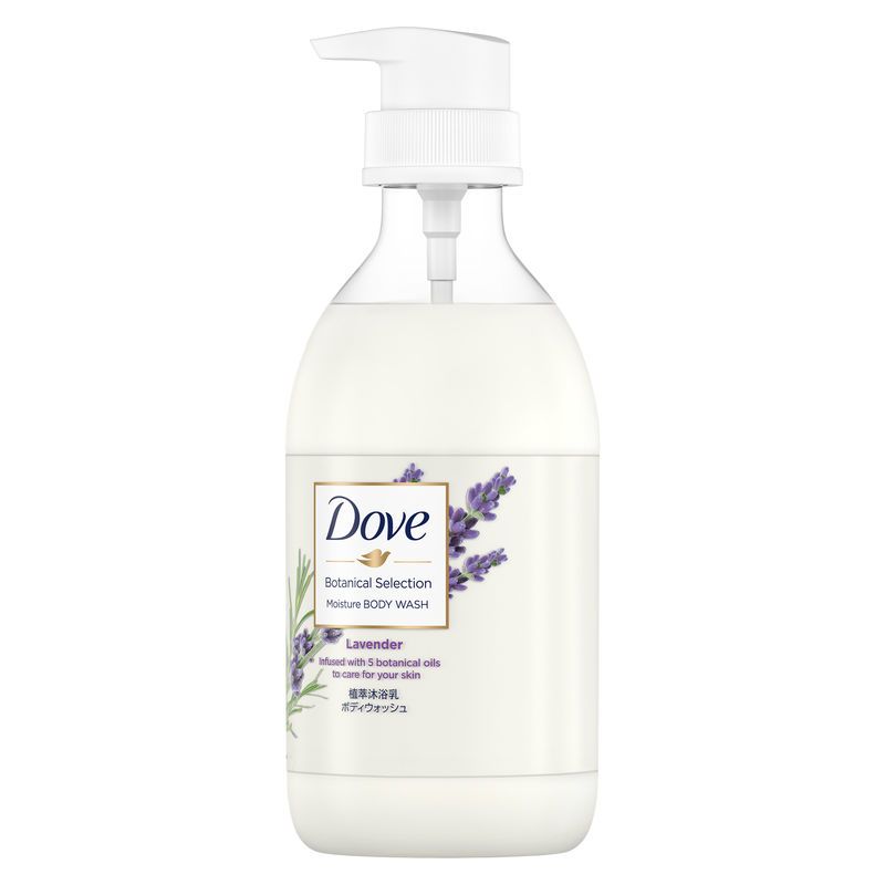多芬(Dove)薰衣草植萃甄选滋养沐浴乳500g[联合利华]薰衣草香 保湿强渗透