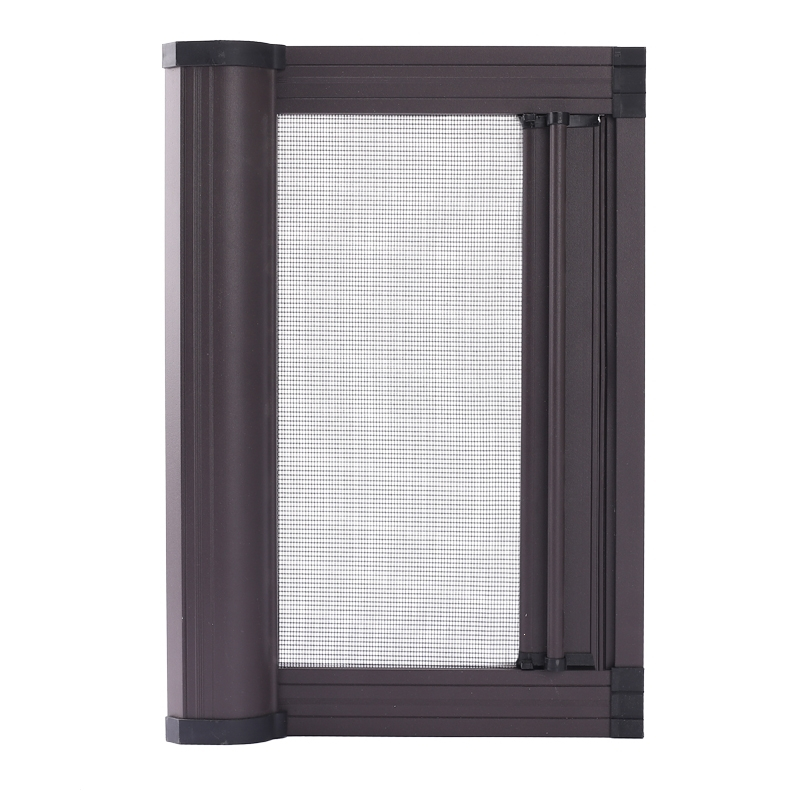 古达隐形纱窗卫生间磁性推拉窗铝合金伸缩纱门防风拉链卷筒式防蚊沙窗