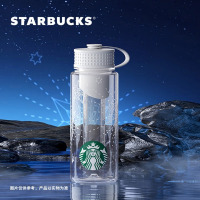 星巴克星芒闪耀系列塑料杯咖啡直饮水杯随行大容量运动杯开学季教师礼物 运动提手杯 810ml