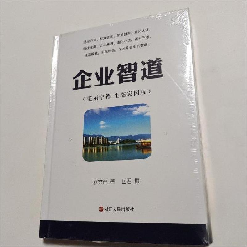 正版新书]企业智道张文台 著9787213059308高清大图
