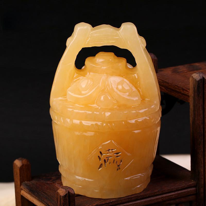 风水寓意摆件一桶金摆件工艺品开业礼品家居摆设吉祥物_625_268