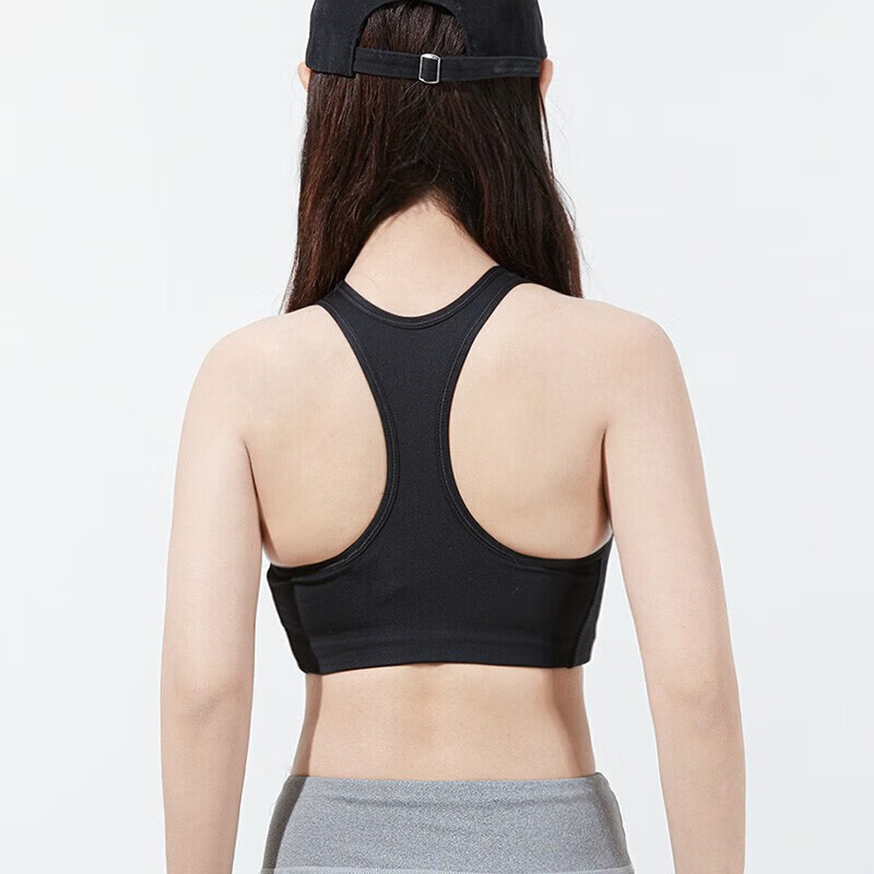 耐克(NIKE)女款夏季黑RA运动文胸健身跑步瑜伽透气背心女DM0580DM0580-010L_1684