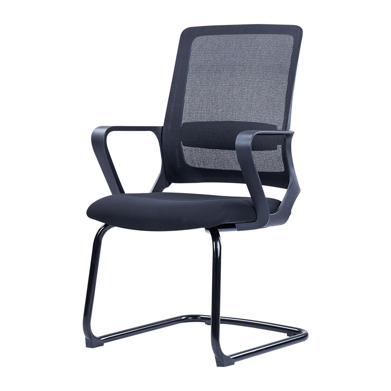 臻远ZY-7424办公椅网椅中背职员椅学习椅会议椅弓形椅高清大图