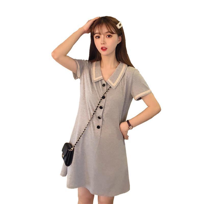 新款哺乳装外出时尚款夏装潮妈孕妇装产后外穿喂奶衣服夏季连衣裙