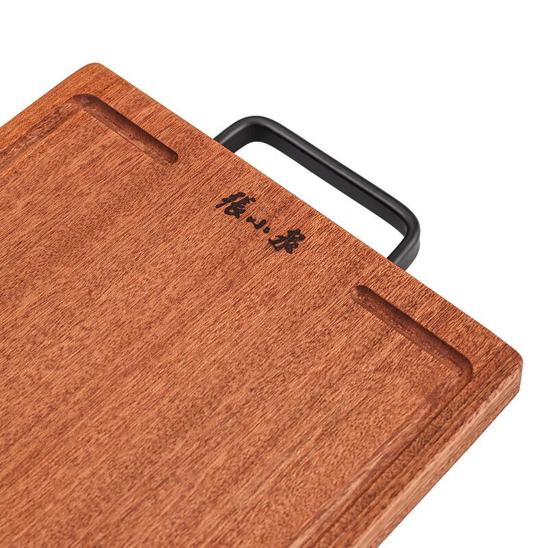 张小泉菜板家用乌檀木实木砧板加大加厚切菜板剁骨案板擀面板厨房切菜墩高清大图