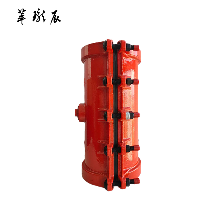 萃珑辰 球墨铸铁直管哈夫节(包铸铁管)DN300*500 个高清大图